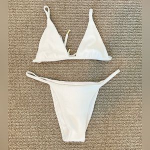 Monday Swimwear White Bikini